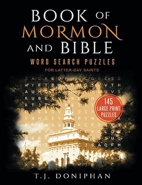 Book of Mormon Bible Word Search cover